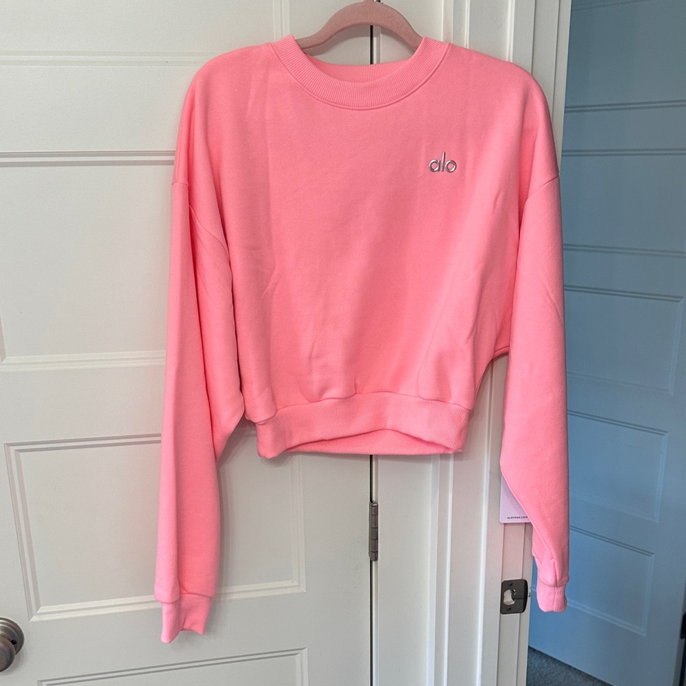 ALO Yoga Vibrant Pink Women's Hoodie
